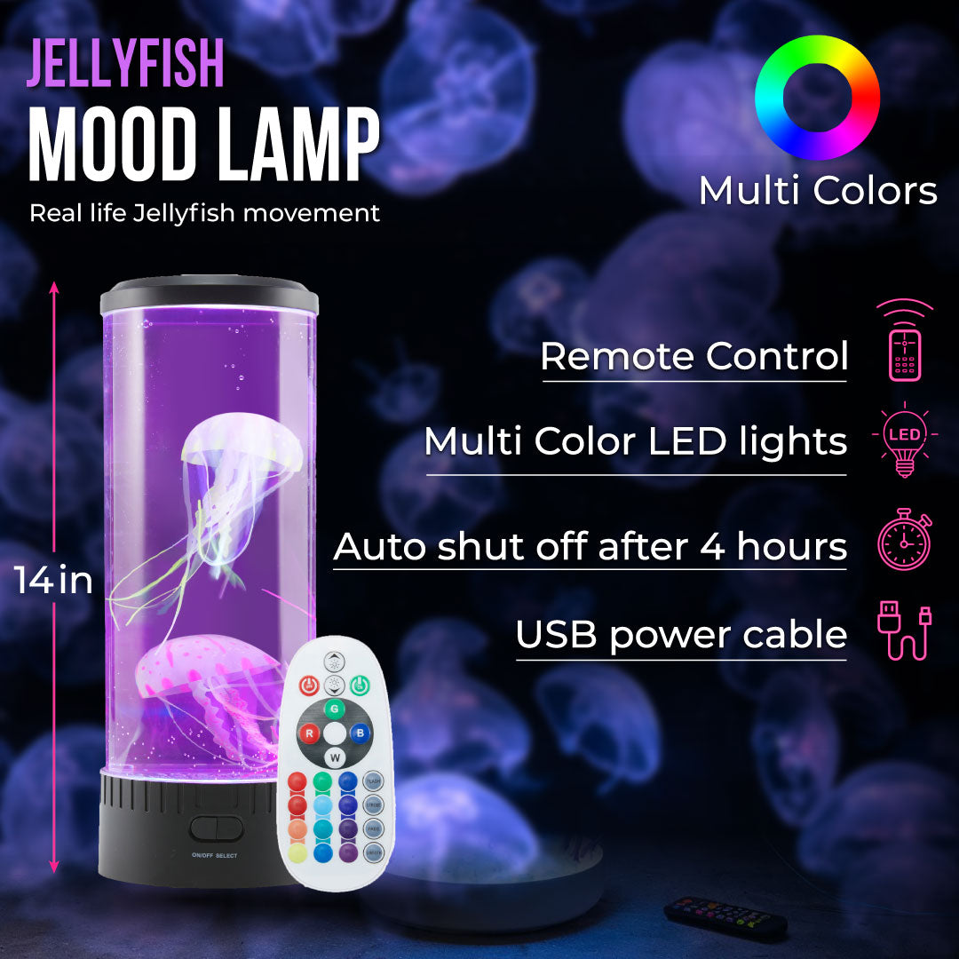Lumina Jellyfish Mood Lamp with LED lights