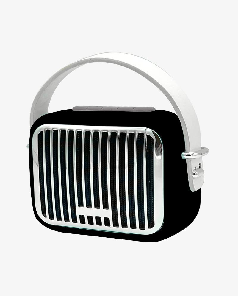 Wireless Retro Speaker - Black