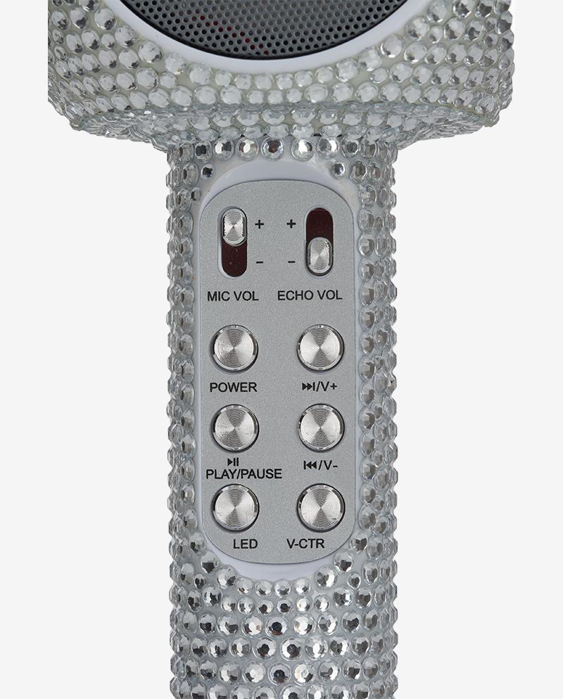 Wireless Karaoke Sing-a-Long Microphone with Voice Changer & Bluetooth Speaker