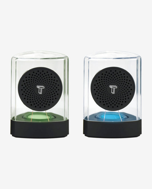 Bluetooth Clear Detachable Stereo Light Up Speakers- Acrylic Edition