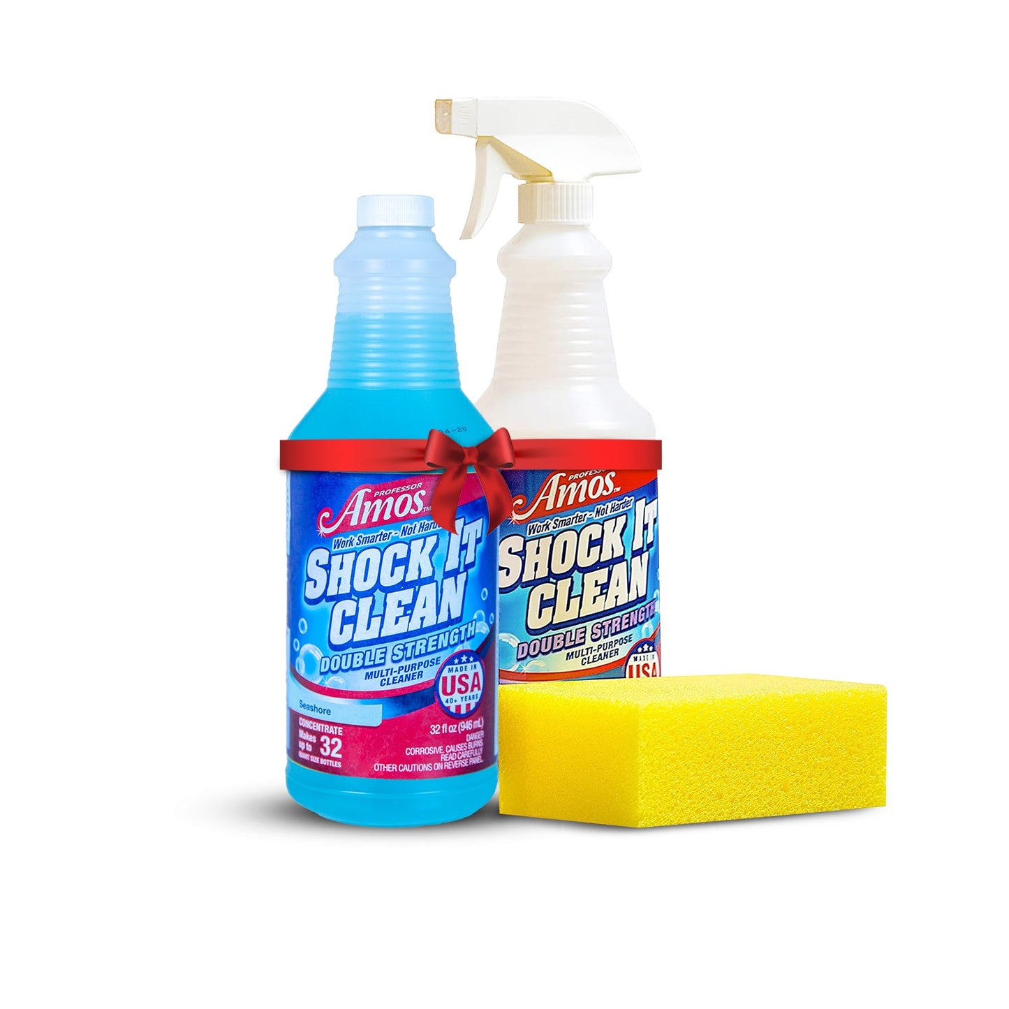 Shock It Clean Concentrate 32oz. All Purpose Cleaner Makes up to 32 Bottles Includes Spray Bottle