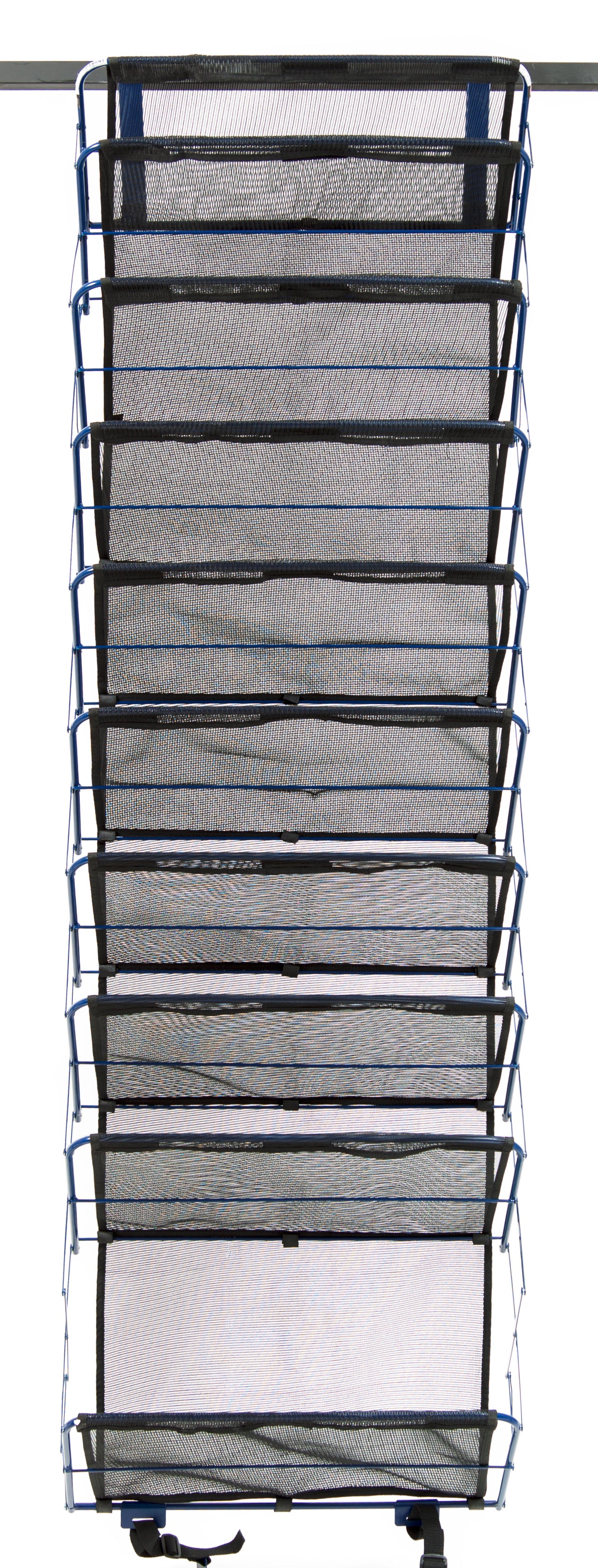 Origami 10-Tier Heavy Duty Over the Door Organizer Rack - Closet Kitchen Pantry, Bathroom, Closet