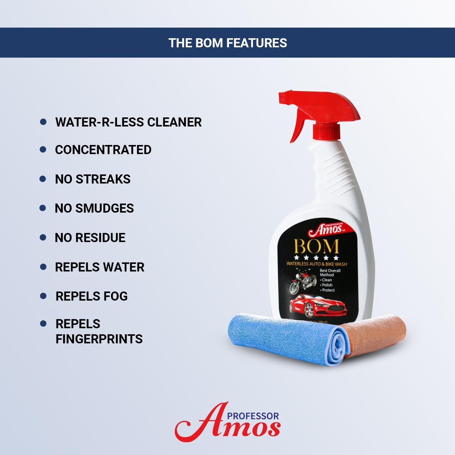 The B.O.M ™ (Best Overall Method) | Clean, Polish, Protect & Enhance All In One Kit - Professor Amos USA