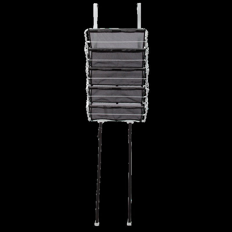 Origami 5-Tier Heavy Duty Over the Door Organizer Rack - ideal for any room of the house and has 5-tiers of multi-purpose storage