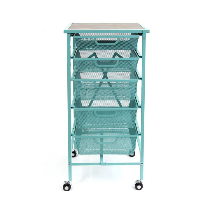 Origami 5 Drawer Foldable Storage Cart