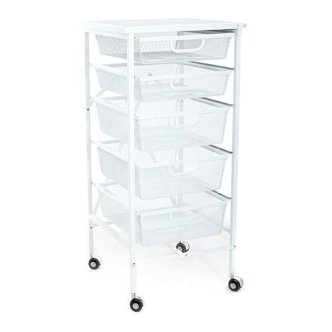 Origami 5 Drawer Foldable Storage Cart