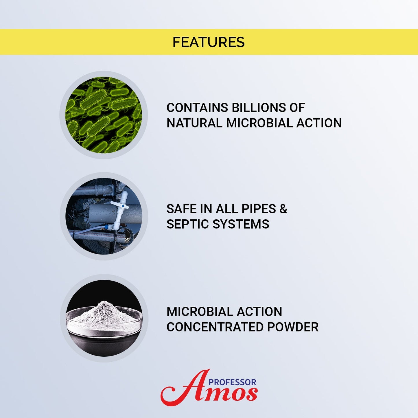 Professor Amos Toilet Booster Concentrate with Microbial Action