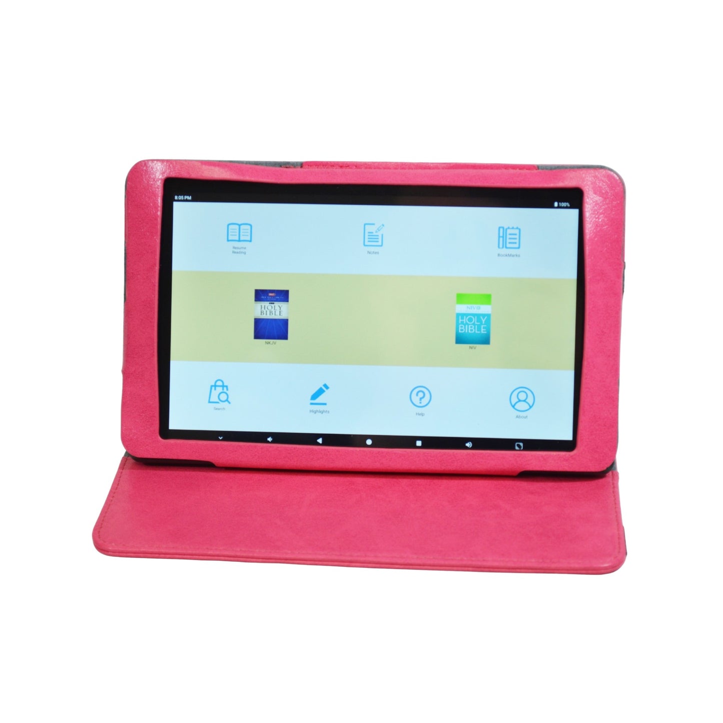 My EBible 8" eReader and Audio Player
