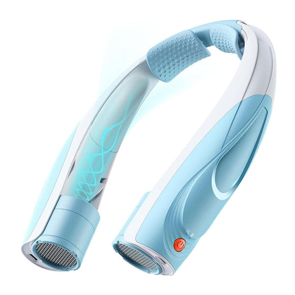 Neck Fan with 6 Speeds, 3W High Speed Brushless Motor, 2 Batteries to support up to 20 Hours of Battery Life