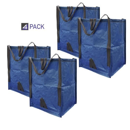 Heavy Duty Home and Yard Bags – 4-Pack - 48 Gallons Per Bag | Holds Up to 1,500 Pounds Each