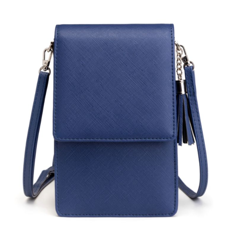 Phone Crossbody Bag Vegan Saffiano Leather