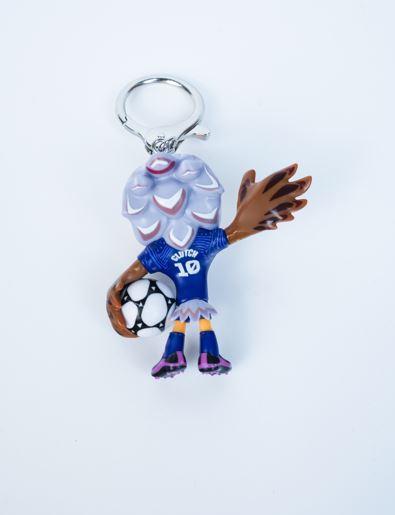 FIFA World Cup USA Mascot Clutch Keychain Figurine Official Licensed Product