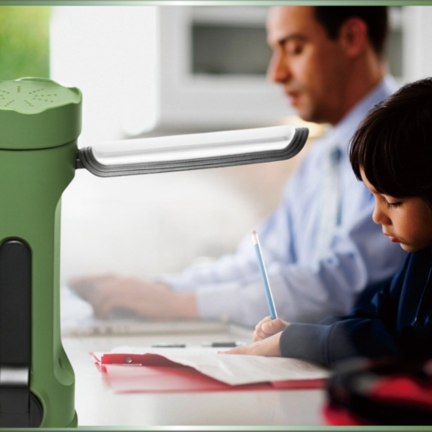 Emergency Flashlight with AM/FM/Weather Radio, Manual Crank, Solar Recharge, Desk Light, SOS, Audio Alarm