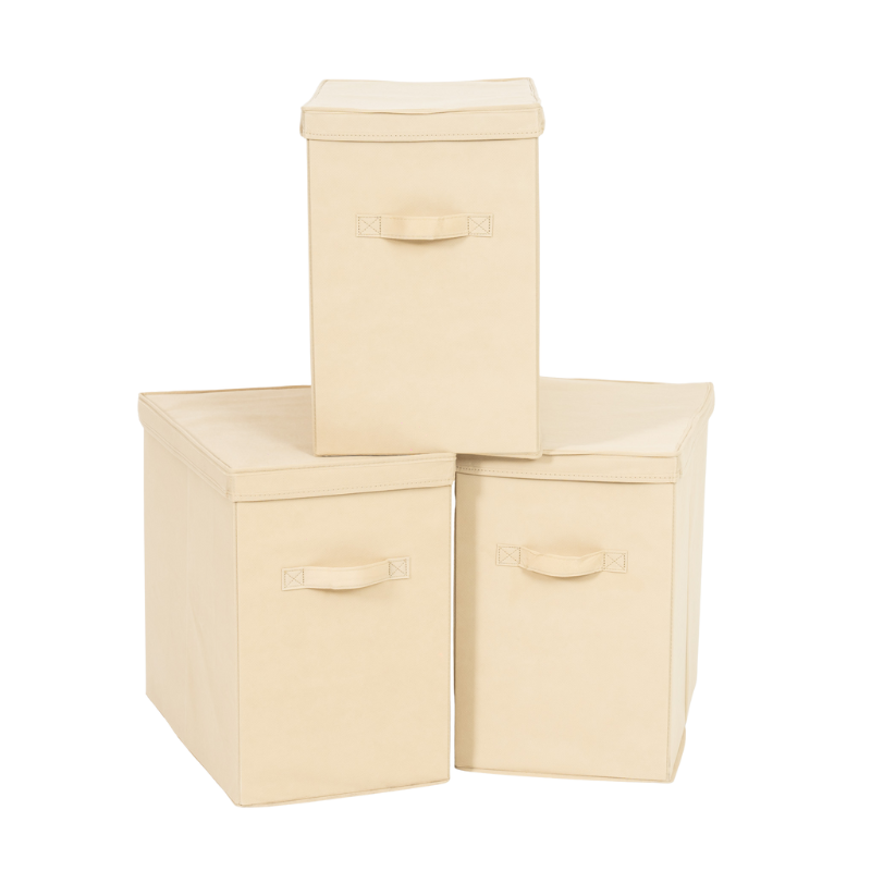 Origami Organizing Cubes - 3-Pack - Compatible with Origami 4-Shelf Large Storage Rack