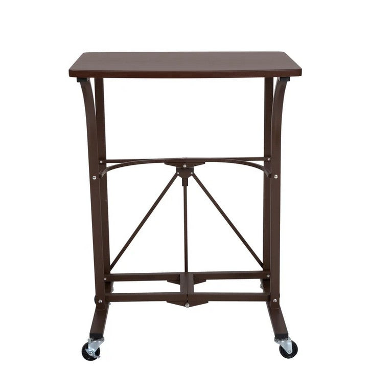 Origami Small Portable Laptop Trolley Table