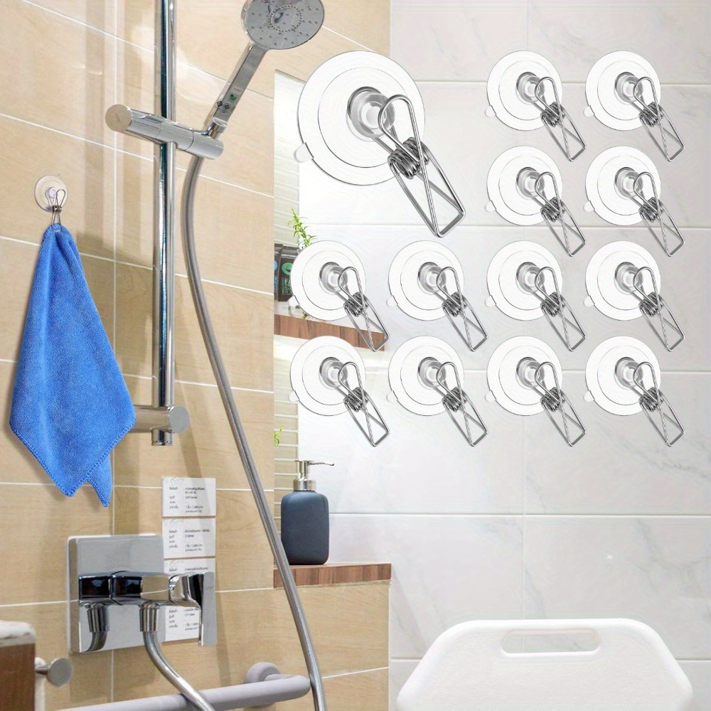 Aristo Suction Towel Holder 2-Pack - Damage-Free Towel Storage for Kitchens, Bathrooms & More!