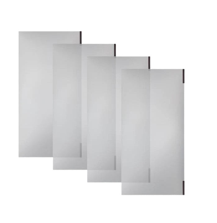 Origami Shelf Liners for Large Heavy Duty Rack and Everyday Rack, Custom Fit with Magnetic Holds