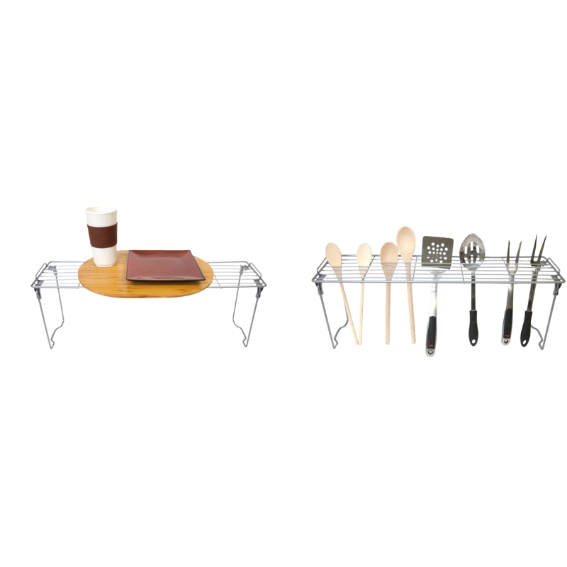 Origami Organizer Rack - Lightweight yet sturdy - Fits neatly on countertops, desks, or shelves!