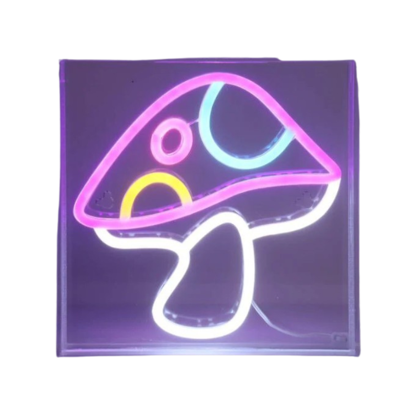 Neon Art Infinity Lights – Wall & Desk Sign