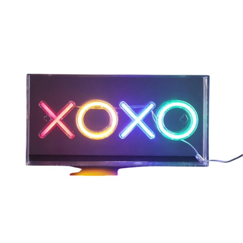 Neon Art Infinity Lights – Wall & Desk Sign