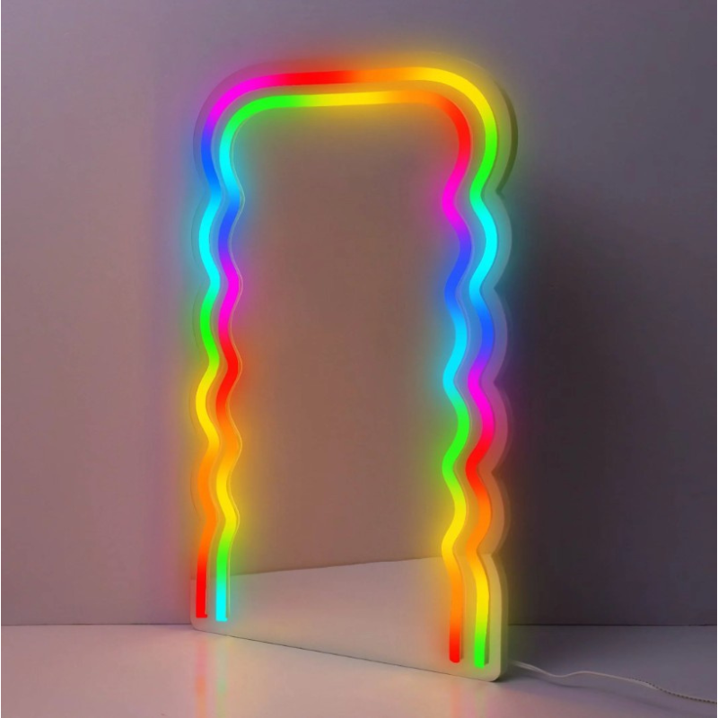 Neon Art Infinity Lights – Wall & Desk Sign