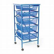 Origami 5 Drawer Foldable Storage Cart