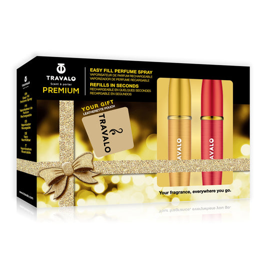 Travalo Lux Atomizer Refillable Fragrance Atomizer Duo
