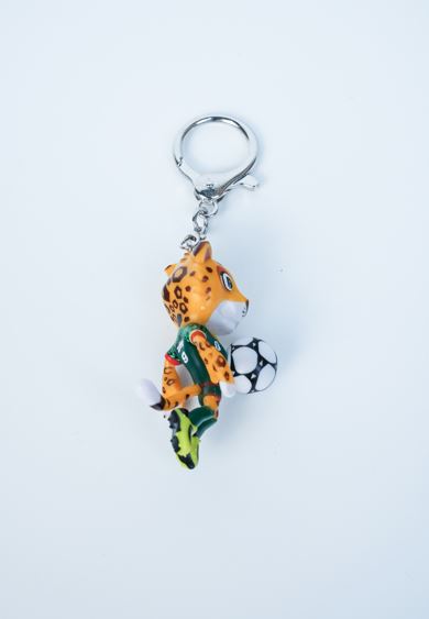 FIFA World Cup Mexico Mascot Zayu Keychain Figurine Official Licensed Product