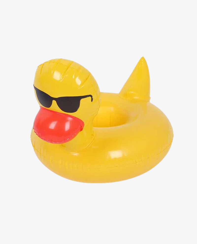 Aqua Jams Duck Bluetooth Inflatable Floating Speaker & Cup Holder