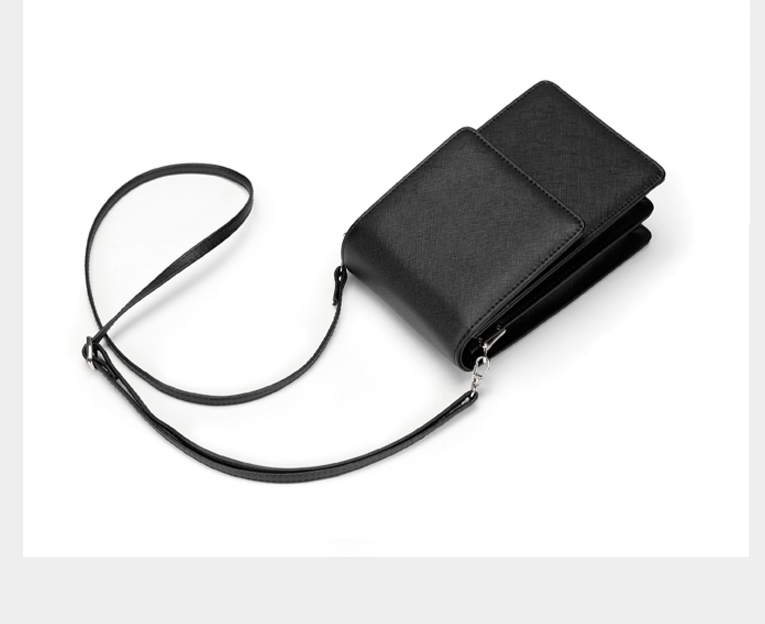 Phone Crossbody Bag Vegan Saffiano Leather